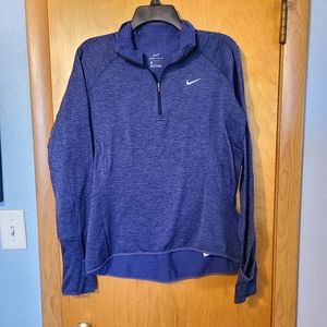 Nike Indigo Half Zipper Athletic Pullover
